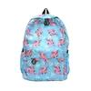 Backpack Fashion Leisure Printing Waterproof Academic Style Book Bag Lightweight Large Capacity Computer Casual