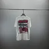 T-shirt da uomo Designer T-shirt bianca Moda casual T-shirt corta allentata Uomo Donna Abbigliamento da strada Q49