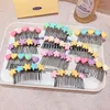 Hair Accessories Cute Colorful Heart Star Flower Comb For Girls Sweet Decorate Headband Clip Kids Lovely