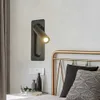 Applique Lampe murale LED minimaliste réglable lampe de lecture de tête de lit d'hôtel pour chambre d'amis lampe de chevet intérieure d'hôtel moderne LED wall light