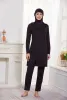 Costumi da bagno Donna Arabo Burkini Set Modesto Nuoto Hijab Top Pantaloni Costume da bagno musulmano islamico Costumi da bagno Costumi da bagno con copertura completa