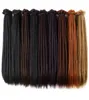 Synthetic Hair 22quot Short Dreadlocks Hair Extensions For Hiphop Black Men Synthetic Reggae Hair Pure Color 1Strands Per Pack 9978689