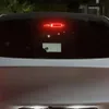 Nytt för Tesla Model 3 Y Högmonterad bromslampa Kolprojektion Svansbil Dekalklistermärken Emblem PVC Light Board Top Soft B Y5U8