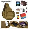 Mochila 35L Homens Tactical Ombro Molle Outdoor Army Camping Travel Sling Bag Impermeável Militar Caminhadas Sacos