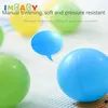 كرات محيط Imbaby لملعب Baby Playground 50100pcs 5.57 سم ليل Playpen Childrens Park Balls Baby Toy Colorful Soft 240223