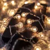 Yeni 1.5/3m Snoweflake String Peri Lights Water Proof Star Ball LED LAMP EV Noel Ağacı Bahçe Dekoru