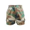 Shorts camo shorts carga calça de cintura alta magro corredores 2022 outono roupas femininas camuflagem suor bolso calças casuais y2k streetwear