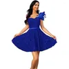 Party Dresses Bomaris One-Shoulder Short Homecoming Vestidos De Festa Sparkly Sequined Mini Graduation Formal Gowns