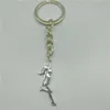 Keychains Trendy Pole Dancer Key Chains Strip Gift för Bachelorette Party Women Keyring Figure Jewellery280s