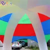 wholesale Personalized 10x10x4.5mH (33x33x15ft) Inflatable rainbow tent dome tent / giant air-blown garden gazebo toys sports