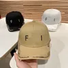 Cap designer cap luxe designer hoed mode letters borduurwerk baseball cap zonnebrandcrème zonnehoed mannen en vrouwen hoed