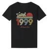 T-shirt vintage 1990 1999 Tshirt Women 2231 år 31st 34th Birthday Present Idea Girls Mom Wife Daughter Top 1998 Tshirt Tee Shirt