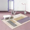 Nordic Abstract el Homestay Decoration Carpet Modern Art Study Cloakroom Nonslip Rug Home Balcony Bathroom Porch Entry Rugs 240223