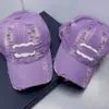 B Ball Heren Cap Voor Mannen Vrouwen Verstelbare Baseball Caps Casual Reizen Zonnescherm Gewassen Katoen Geperforeerde Eendenbek Hoed GG