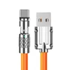 120 Вт, 540 поворотов, кабель USB Type C, 6A, провод для быстрой зарядки телефона, зарядное устройство, кабель для передачи данных для Samsung S24 A15, Huawei POCO Realme, кабель USB C