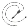 Pendant Necklaces Vintage Long Arrow Bow Chain Archery Black Charms Choker Hunger Games Daryl Dixon Collar Necklace Jewelry
