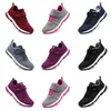 2024 Scarpe per scarpe da corsa estate per donne sneaker moda sneaker bianche blu nero rosso comodo mesh superficie-052 galline sportive da donna Gai sneaker scarpe