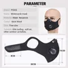 Kaski motocyklowe maska ​​rowerowa maska ​​węglowa maski przeciwnikowe Węglowe zawór oddychający Ochrona z filtra