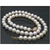 Correntes perfeitas 9-10mm branco akoya pérola colar 25 mulheres jóias cadeia gargantilha entrega entrega colares pingentes dhwif