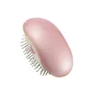 Portable Electric Ionic Hairbrush Takeout Mini Hair Brush Comb Massager Hairbrush Bristle Nylon Curly Detangle for Styling Tools 240301