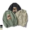 Nowy japoński płaszcz męski Flip Flip Top Hafted Little Bear Jacket Mode