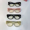 Dotato di montatura da vista MIMI cat eye occhiali da lettura montatura ovale in acetato occhiali trasparenti da uomo e da donna alla moda anti luce blu anti radiazioni del computer