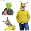 Designer Masks Snail Slug Mantis Cosplay Full Face Mask Adult Men Women Cartoon Animal Helmet Masquerade Halloween Party Costume Role Play Prop