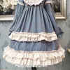 Kjolar kvinnor lolita lång kjol stöder daglig justerbar fiskben chiffong tutu carmen blommor bröllop våld fluffy underskirt