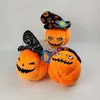 2024 Hurtowa urocza dynia Plush Toys Game's Games's Plackates Placzedami świąteczne prezenty pokój dekoracja pazur nagrody dla dzieci urodziny prezenty Bożego Narodzenia Prezent Halloween