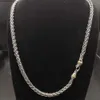 DY NECKLACE DESIGNER FÖR MÄN HIP HOT SMEWELLER Silver Halsband Retro Vintage Rostfritt stål smycken Guldkedja man födelsedagsfest julklapp gratis frakt