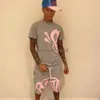 2024SS 5A MEN MENS SYNA WORLD TSHIRTS SET PRINTED SHORT TEES SYRAWORLD GRAFIC TEE TSHIRT OCH SHORTS HIP HOP Y2K SHIRTS