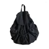 Skolväskor Casual Travel Bag Rucksack Middle College ryggsäckar Drawstring Bookbags
