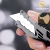 Kaufen Sie zum besten Preis Edelstahl-Überlebensmesser für die Selbstverteidigung, das beste tragbare Multi-Tool, kleine Selbstverteidigungsmesser 843254