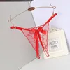 Kvinnors trosor Kvinnor Sexiga damer Underkläder Öppen Crotch Erotic Thongs and G Strings Lingerie Crotchless Transparent