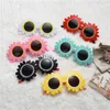 Montature per occhiali da sole Cute Sun Flower Daisy Occhiali divertenti Forma decorativa creativa per bambini Ragazzi Ragazza Cartoon Eyewear