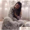 Couvertures Beddingoutlet Shaggy Throw Couverture Super Soft P Bed Er Fluffy Fausse Fourrure Polaire Pour Lits Canapé Canapé Manta 211122 Drop Deliver Dhwut