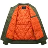 Giacca bomber da uomo pilota Air Ma1 spessa e sottile verde militare di alta qualità Ma-1 uomo Plus Size 8XL 240228