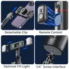 P02 360 Rotation Gimbal Stabilizer Follow-up Selfie Desktop Face Tracking Gimbal for Tiktok Smartphone Livewith Remote Shutter 240306