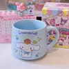 日本のカラーボックスYugui Dog Kulomi Ceramic Cup Oatmeal Breakfast Cup Water Cup