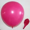 Party Decoration 5/10/12/18 tum Rose Red Latex Balloons Födelsedagsdekorationer Vuxen Bröllopshelium Globos Baby Shower Ballon