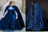 Cape à capuche de noël bon marché, bleu entier, Capes de mariée, hiver 20172018, veste longue d'halloween, enveloppes de demoiselle d'honneur de mariage37317213679714