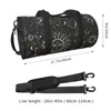 Duffel Bags Roses Pattern Travel Bag Sun Celestial Kawaii Large Sport Waterproof Men's Design Gym Yoga Funny Fitness