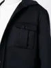 Designer men kurtka Brioni Button Front Front Bomber Kurtka wierzchnia odzież Casual Ubrania Kurtki z długim rękawem