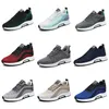 Chaussures de sport GAI pour hommes, baskets respirantes à plateforme, noires, blanches, grises, bleues, de marche, Five