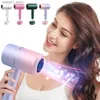 Hair Dryers Professional hair dryers blue light negative ion heating and cooling household electric Q240306