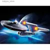 Dekorative Objekte Figuren Metall Flugzeug Replik Flugzeug Star Trek Enterprise 1 1000 Modell Montage Sternhändship Handicraft Dekoration Sammlerspielzeuggeschenke