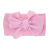 Baby Bowknot Hairband Girls Big bow Cross Headbands Elastic Headdress Kids Stretchy Hair Bands Headwrap Turban Hair Accessories GGA2009 ZZ