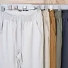 ll Pantaloni lunghi da donna in Lycra con coulisse in Lycra per yoga, jogging, elastici, 7/8, pantaloni sportivi da fitness, morbidi pantaloni casual a vita alta, versatili per la pelle