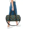 Sacs Duffel Orla Kiely Sac de voyage Fleur Feuille Imprimer Grand Sport Week-end Design Homme Gym Casual Vintage Fitness