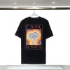 2024 Mens Designers Casablanc T Shirt Man Womens tshirts With Letters Print Short Sleeves Summer Shirts Men Loose Tees Asian size S-XXL